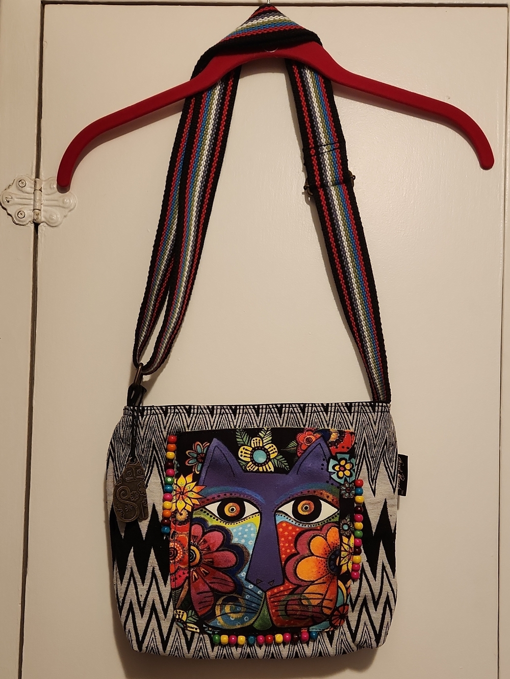 🔥Colorful Cat Mosaic Crossbody Bag - Multicolor